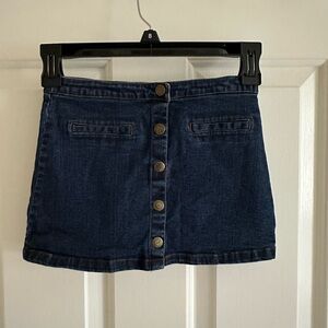 Outdoor Kids buttonup skirt, size 4/5